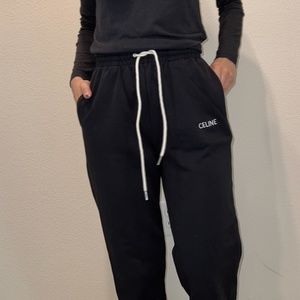 Celine Black Sweatpants (M/L)